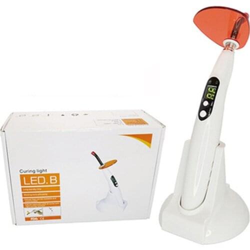 Dental 1S LED Curing Light Lamp Wireless Two Working Modes Cure Lamp 1700mw/cm2