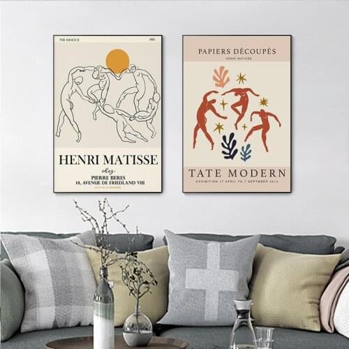 Vintage Henri Matisse Red Nude Posters Prints Portrait Famous Women Wall Art Canvas Paintings For Living Room Home Decoration