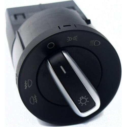 High Quality Chrome Headlight Switch 6RD 941 531 6RD941531 For AUDI A4 8E B6 Could Be Modified To Fit Other VAG Vehicle