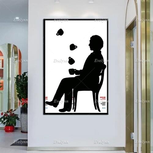 Shigeo Fukuda Exhibition Poster Private Exhibition 1981 Modern Home Decor Prints Wall Art Canvas Modular Pictures Unique Gift