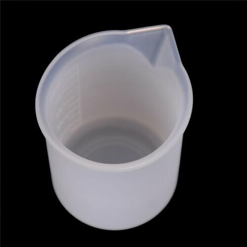 1 pcs 100ml Clear Silicone Handmade DIY Craft Mixing Measuring Cup Resin Glue Tools Jewelry Making Hot Sale High Quality