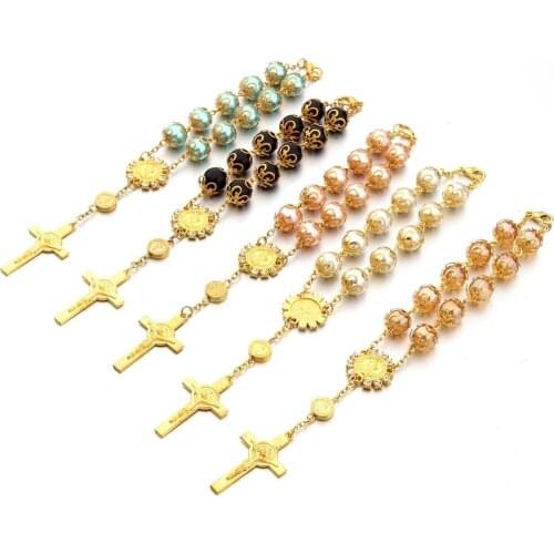 10PCS Baby Shower Girl Boy Baptism Gift Bracelet Christening Favor Return Gift First Birthday Party Decoration Gift Souvenir