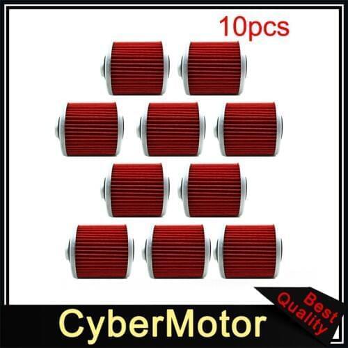 10x Oil Filter For Yamaha SR500 XV920 SRX600 XC200 XT250 TT600 XV700