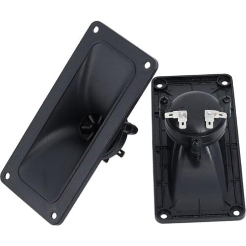 2Pcs Tweeters Speaker Piezoelectric Tweeter Loudspeaker 150W Ceramic Buzzer Treble Square DIY Audio Speakers