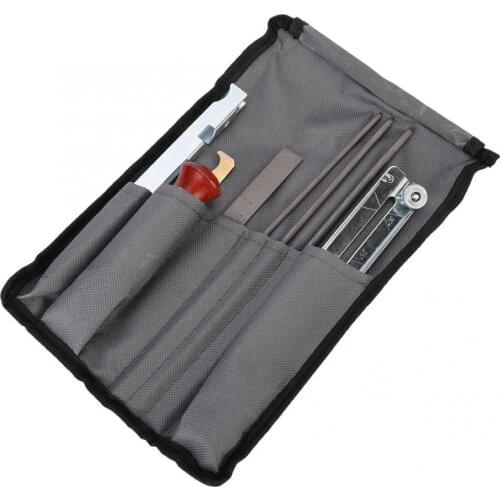 8pcs Chainsaw Sharpener File Guide Bar Chain Woodworking Saw Tool Set Woodworking Tool Parts