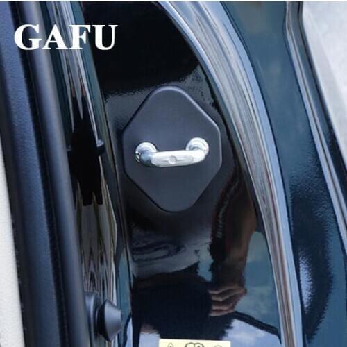 Car styling Door lock decoration cover car covers Door Stopper Protection Cover For toyota camry 2018 2019 2020 car accessories