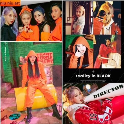 DIY K-POP MAMAMOO Album Diamond Painting Diamond Mosaic Cross Stitch Kits Full Diamond Embroidery Room Decoration