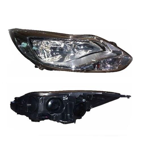 Headlights For FORD focus mk3 2012 - 2014 Car DRL Daytime Running Lights Head Lamp LED Bulb Fog Lights Car Accessories