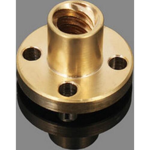 KuaiJieWei 3D printer Store Machifit 1/2/4/8/12/14mm T Type Lead Screw Nut Brass Nut For CNC Parts