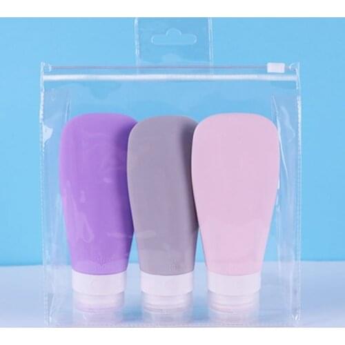 Each Set of Three Silica Gel Travel Pack Travel Pack Lotion Pack Silica Gel Bottle Small Sample Bottle