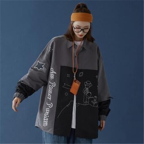 Summer Holiday Students Cool Black Women Lady Spring Tshirt Girl Japanese BF Female Party Kpop T-shirt Fashion Women Tops