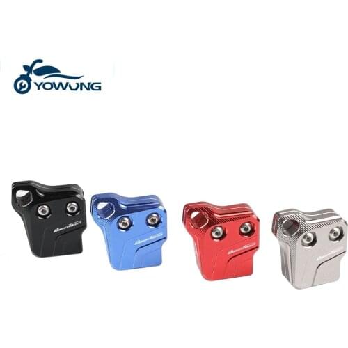 Logo whit "DOWNTOWN" For KYMCO DOWNTOWN 125 200 300 350 XCITING NIKITA LIKE motorcycle Aluminum Remote control key cover shell