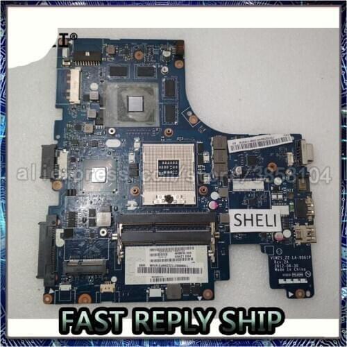 SHELI For Lenovo Z400 P400 Motherboard wth N13P-GLR-A1 2GB LA-9061P 90002112