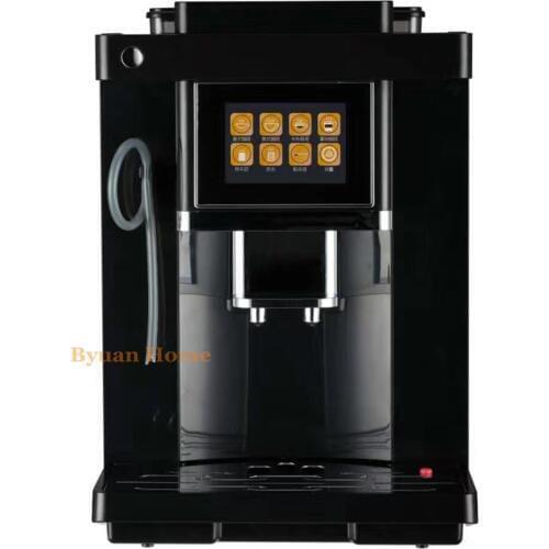 MINI One touch Fully automatic LCD portable espresso coffee machine & coffee grinder 19 bar cappuccino/latte maker