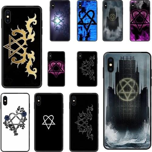 Him Heartagram For Galaxy Note 4 8 9 10 20 Plus Pro J6 J7 J8 M30s M80s Ultra 2016 2017 2018 Cyber Monday Black Soft TPU Cell