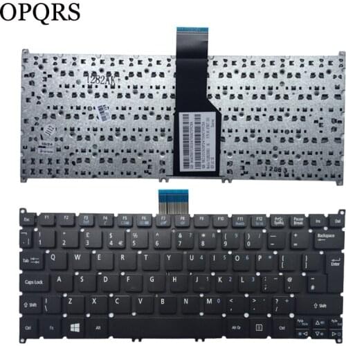 NEW UK Laptop Keyboard For Acer Aspire MS2346 MS2377 Q1VZC Chromebook C7 C710 C710-2847 UK keyboard black