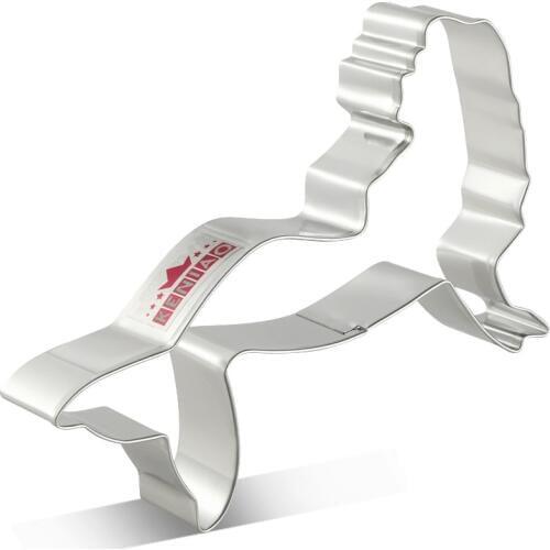 KENIAO Ocean Mermaid Cookie Cutter for Kids - 13.1 x 8 cm - Biscuit / Fondant / Pastry / Bread Cutter - Stainless Steel