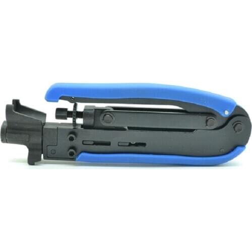 RG6 RG11 RG59 Coaxial Cable Crimper Compression Tool For F Connector