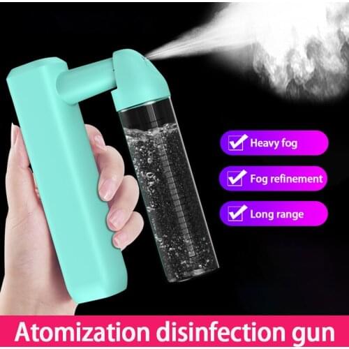 New USB Wireless Charging Atomizing Disinfection Gun Spray Gun Watering Irrigation Garden Supplies Sprayers 3 Color