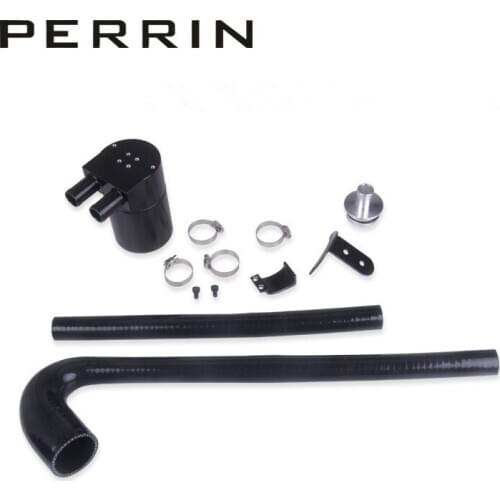 Black Aluminum Alloy Reservior Oil Catch Can Tank with radiator hose for BMW 125i 220i 228i 320i 328i 420i 428i N20 N26