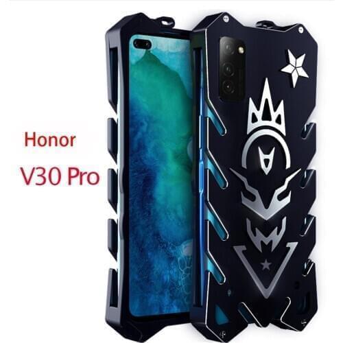 For Huawei Honor V30 Pro Zimon Luxury Thor Heavy Duty Armor Metal Aluminum Phone Case For Huawei V30 View 30 Pro Honor 3s Case