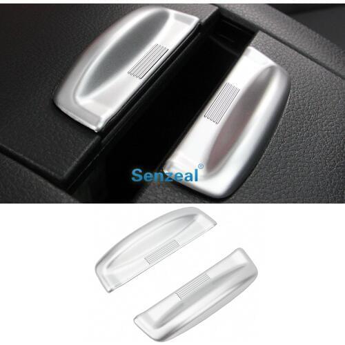 SENZEAL 2pcs Console Armrest Box Edge Sequin Trim Panel Cover ABS Fit for Toyota Highlander 2014 2015 2016 2017 2018 2019