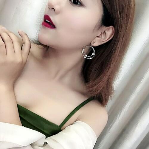 Pearl Earings for Women Pendientes aesthetic Rhinestone Earring Gold Earrings Fashion Jewelry accessorie 2021 Kolczyki