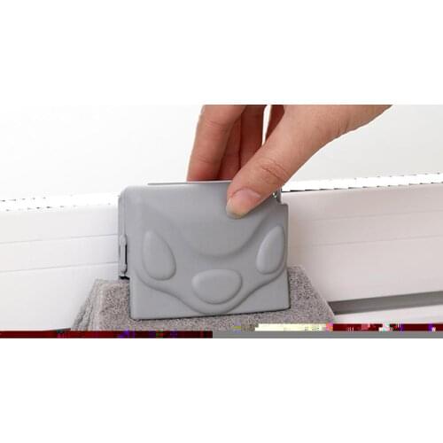 Window Frame Door Groove Cleaning Brush Toilette Silicone Brush Plastic Window Sink Slot Cleaner Cleaning Tool