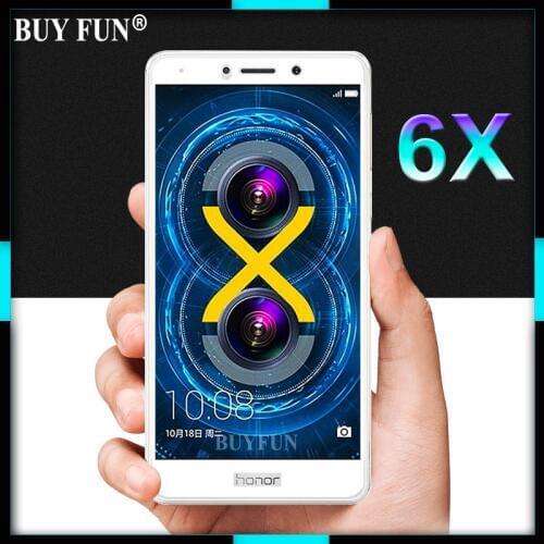 3D Full Cover Screen Protector For Huawei Honor 6X Case Tempered Glass On The Honor6X 6 x X6 Glass Film Protective Premium Glas