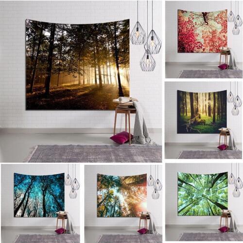 Hot Sale big Size Jungle Printed Tapestry Wall Hanging Sandy Beach Blanket Camping Tent Travel Mattress Bed Table Cloth Yoga mat