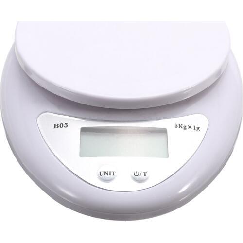 1pc 5kg House Digital Electronic Weight Kitchen Food Postal Scale Weight Balance Scale Kitchen Accessory