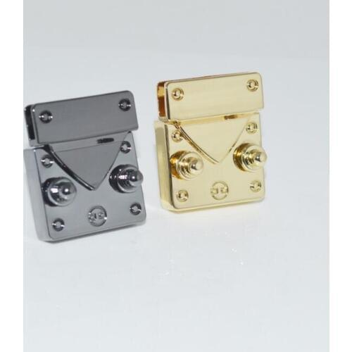 10 pcs/lot) luggage handbag hardware accessories high-grade custom zinc alloy twist lock