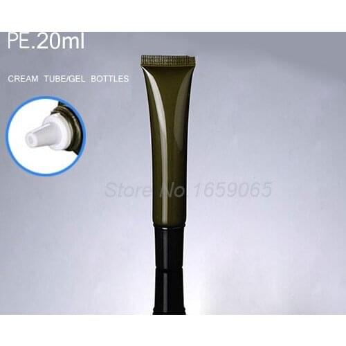 20ml dark green mildy wash soft tube Cosmetic Containers Cream tube gel bottle Lotion Empty Tubes butter hand cream tube