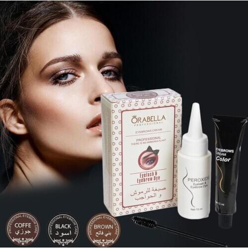 2020 Eyebrow Dyeing Eyebrow Hair Dye Long Lasting Non-Fading Hair Lashes Powder Dye Eyebrow Hair Coloring Cream