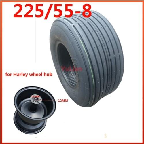 225/55-8 Tire 18x9.50-8 Front or Rear 8inch 6PR Electric Scooter Vacuum Tires For Harley Chinese Bike