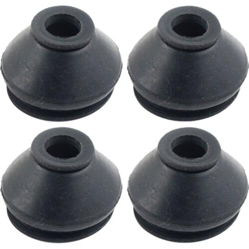 4 Pcs Turn to rod Arm Ball Head Dust Protection Rubber Cover for Chinese ATV Quad Go kart