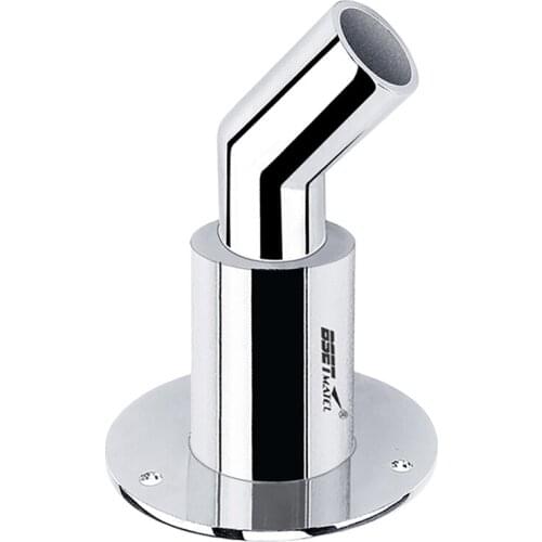 BSET MATEL 316 Stainless SteelThru Hull Exhaust Skin Fitting Tube Pipe Socket Hardware Part of Air Heater for Marine Car Truck