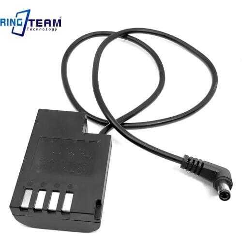 Decoded DMW-BLF19E Battery Coupler DMW DCC12 DMWDCC12 5.5x2.5mm DC Connector for Panasonic Camera Lumix DMC-GH3 DMC-GH4 DMC-GH5