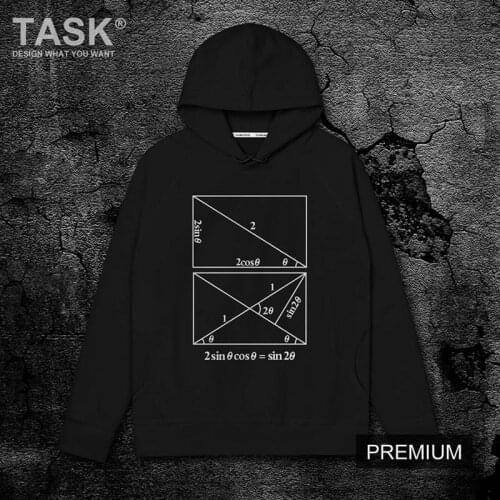 Formulas Of Trigono metric Functions casual printed hooded sweater mens Spring Autumn Hoodies long sleeve sweatshirt Clothing 01