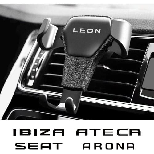 Gravity Car Phone Holder For Seat Leon Ibiza Ateca Arona Cordoba Toledo Altea Alhambra Arosa Exeo Mii Tarraco Car Accessories