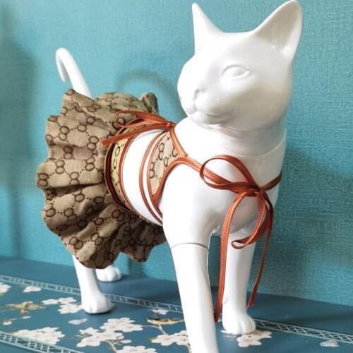 Pet Cat Dog Bikini Suit Pet Clothing Fashion Funny Clothing For Cats Beach Skirt Cat Clothes Outdoor Cute For Small Breeds Dogs