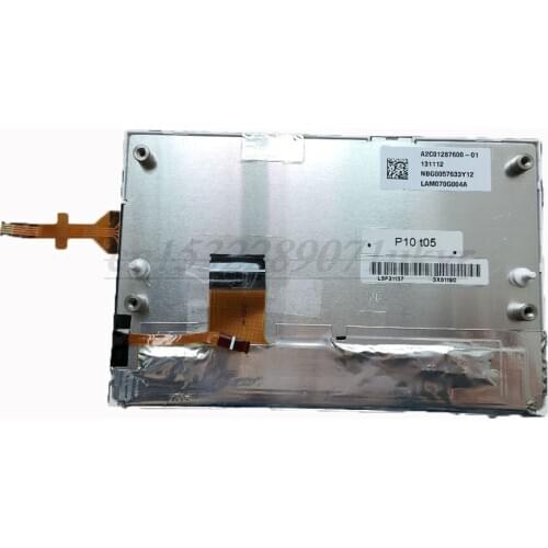 LAM070G004A A2C01287600-01 GCX156AKM-E GCX156AKM-T15 GCX156AKM-26 Original 7 inch LCD for Peugeot 208 GPS DVD Player Panel