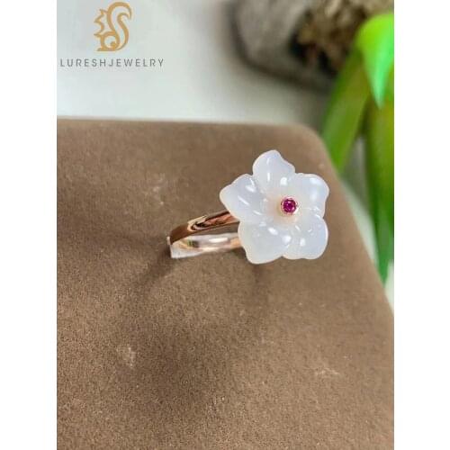 Белые кольца LURESH China At AliExpress