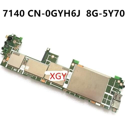 For DELL 7140 motherboard tablet GYH6J 0GYH6J 8G memory 8G-5Y70 CPU2 100% Test OK