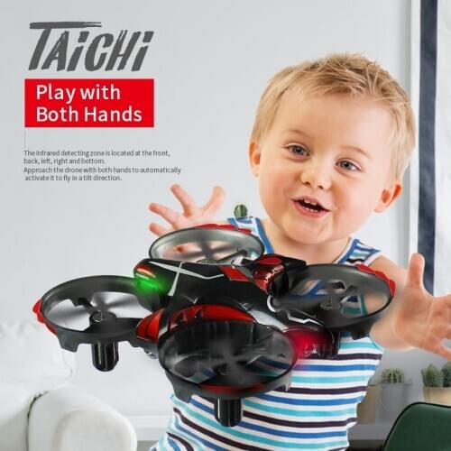 JJRC 2.4G Mini Drone Quad Induction Levitation Ufo Helicopter Infrared Sensing Electronic Quadocopter Juguetes Birthday Presents