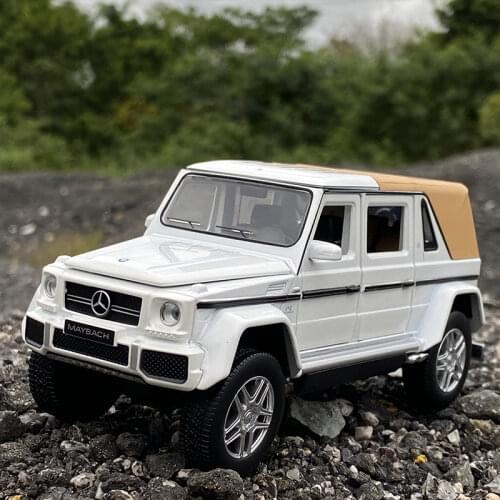1/32 Benzs G650 Alloy Refit Pickup Car Model Diecasts Metal Toy Off-Road Vehicles Car Model Simulation Collection Childrens Gift