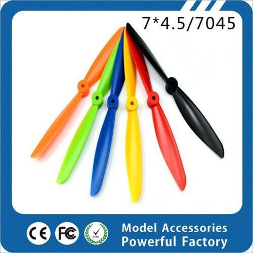 6colors multirotor quadcopter 7045 propellers 7inch propeller helicopter QAV quadcopter multirotor multi rotor 7045 propeller