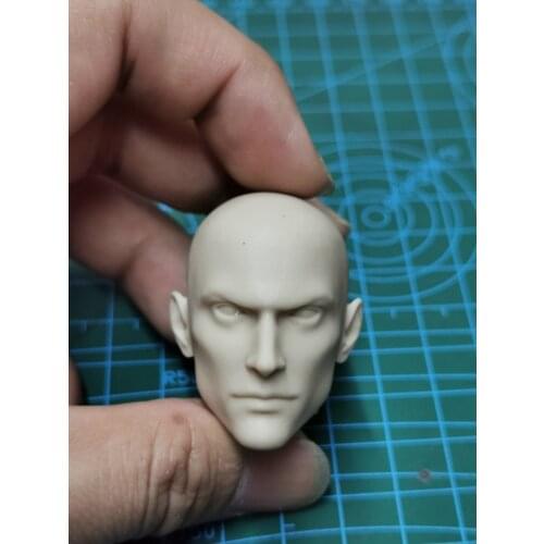 1/6 Scale The Last Fantasy Biggs Unpainted Head Models BJD Style for 12''Figures Bodies Toys Gifts Collections DIY