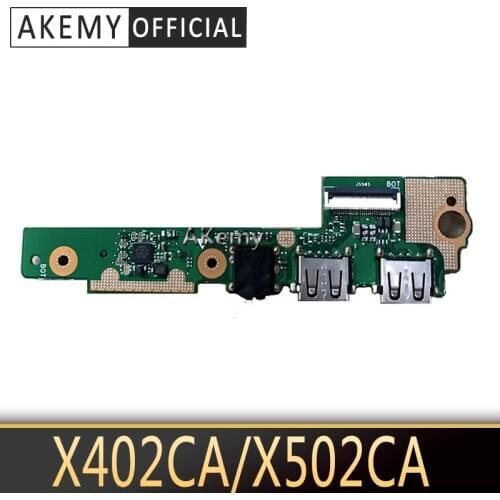 Original For X402C X402ca X502C X502ca F502C X402ca IO board USB Board Audio Board 60NB00Z0-IO2020 WORKS