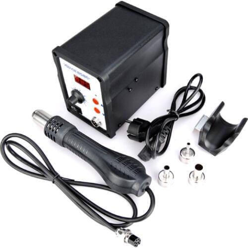 220V 700W YOUYUE 858D+ ESD Soldering Station LED Digital Soldering Iron